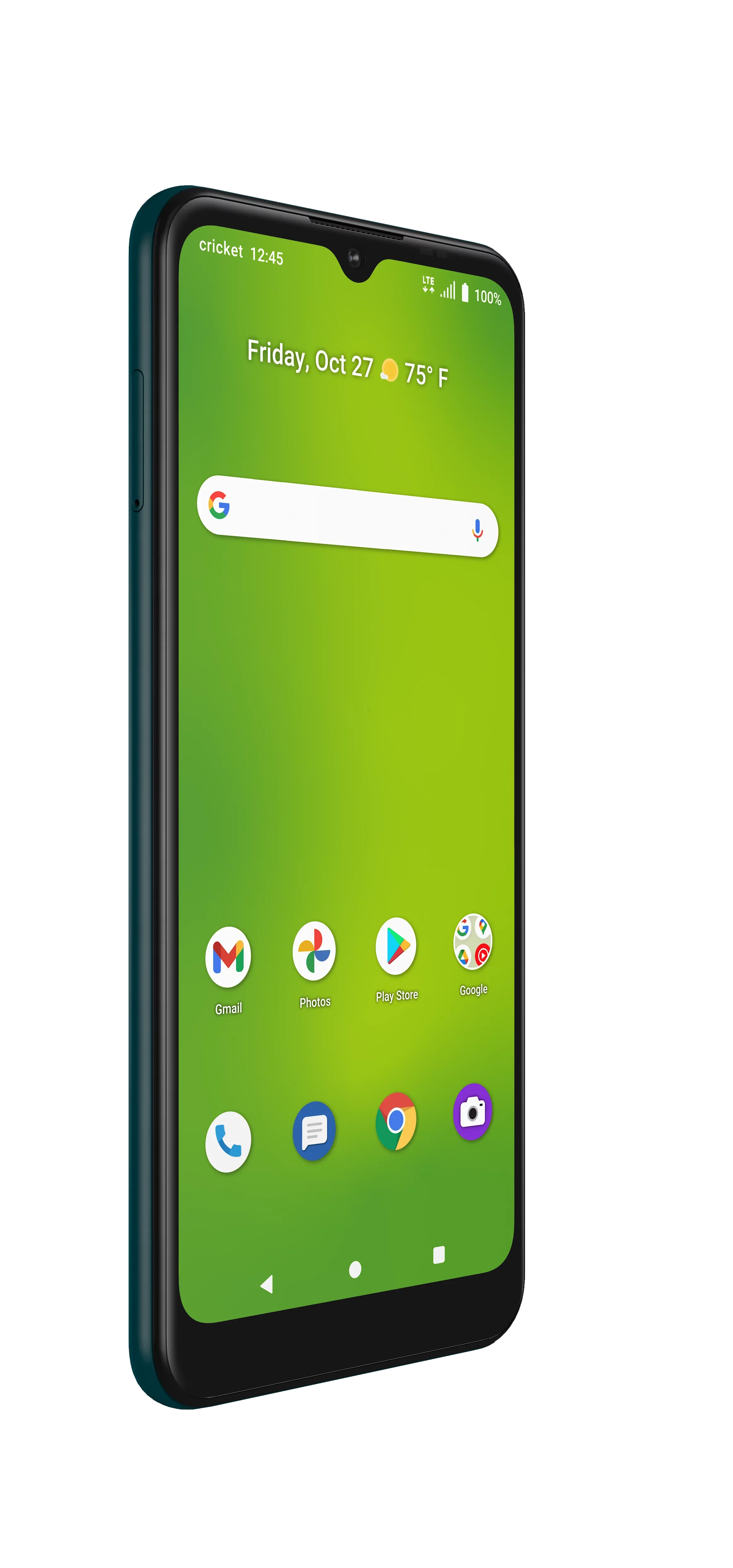 Cricket Wireless Splendor, 32GB, Rainforest Green - Prepaid Smartphone