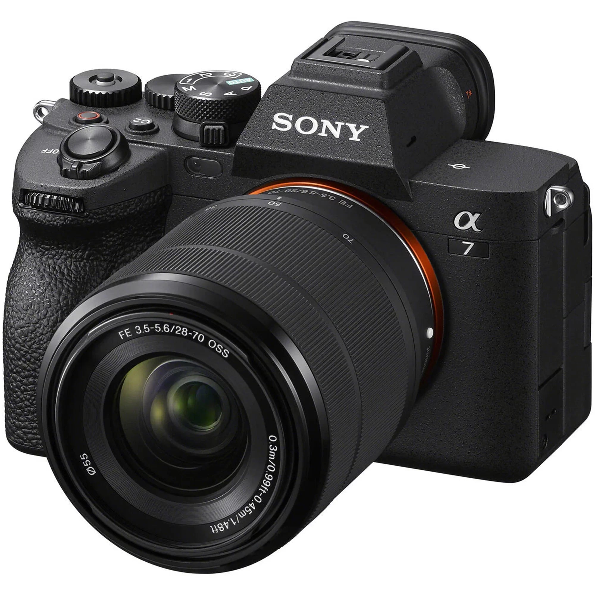 Sony Alpha a7  Mirrorless Digital Camera with  28-70mm Lens + 2 Pack SanDisk 128GB Card + Case + Tripod + ZeeTech Accessory Bundle