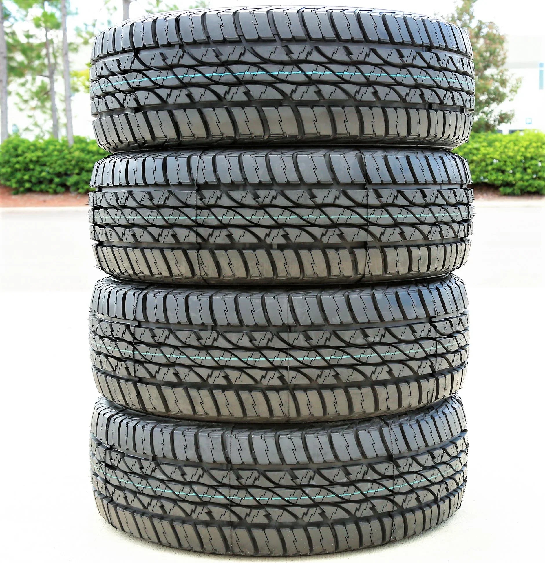 Set of 4 () Accelera Omikron /  265/65R18 Load  10 Ply  All Terrain Tires Fits: 2014 Cadillac Escalade Base