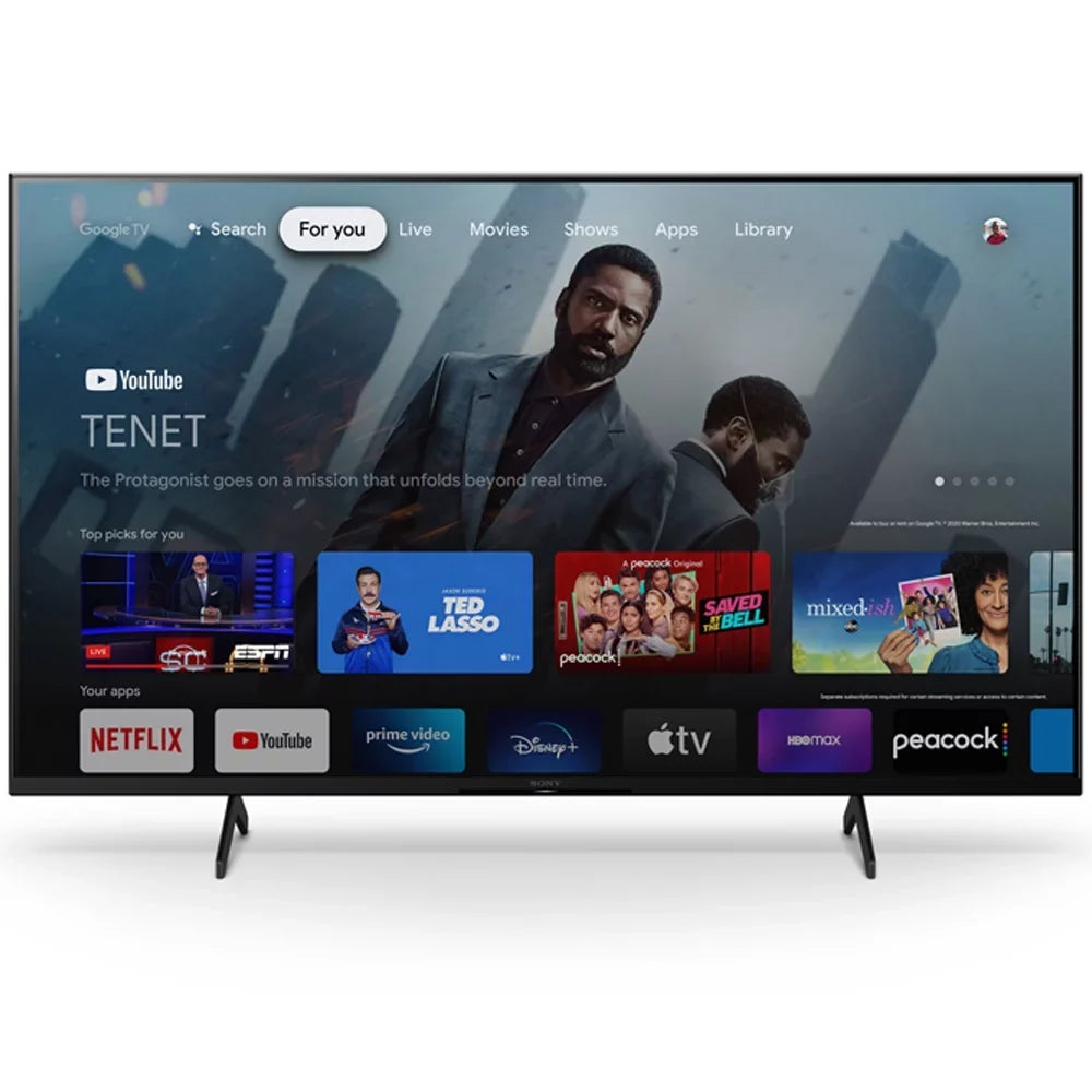 Sony 43"  4K Ultra   Smart   (2022 Model) Bundle with Complete Mounting and Premiere Movies Streaming Kit