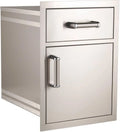 Fire Magic Premium Flush 17-inch Pantry/Access Drawer Combo - 54018s