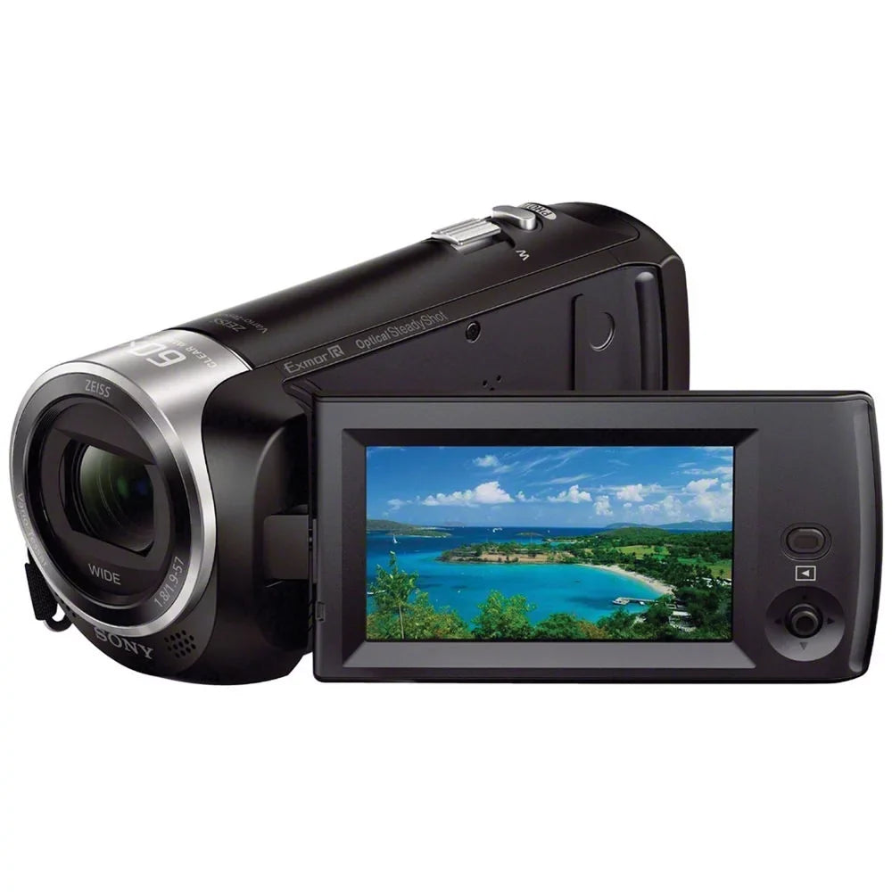 Sony Handycam - 1080p  Video Camera Camcorder with 32GB Card + Case +  Light + Battery + Tripod + Kit