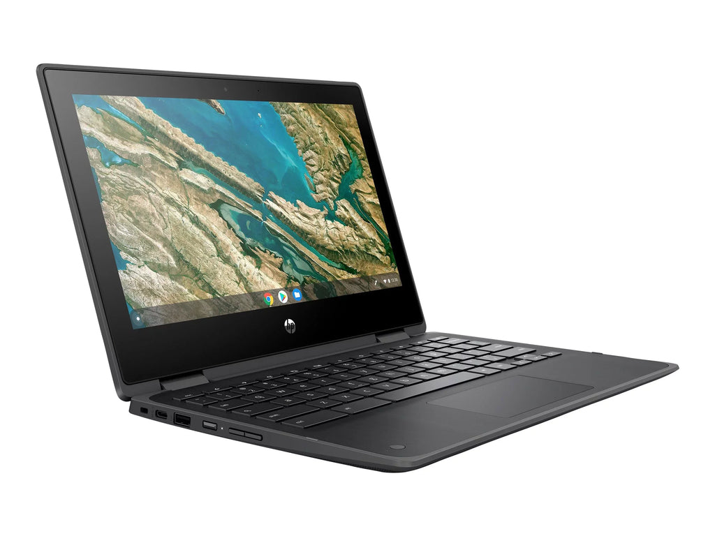 Chromebook x360 11  Education Edition - Flip design - Intel Celeron -  / up to 2.8 GHz - Chrome  -  Graphics 600 - 4   - 32  eMMC - 11.6"  touchscreen 1366 x 768 () - Wi-Fi 5 - chalkboard gray - kbd: