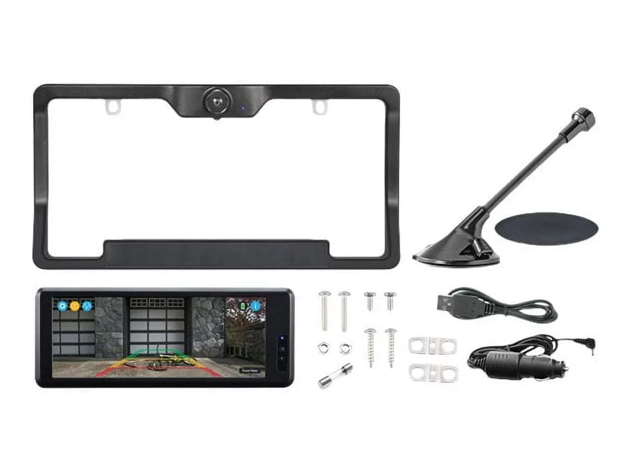 Type  Touring Items - Rear view system - display - 6.8" - touch screen - rearview camera