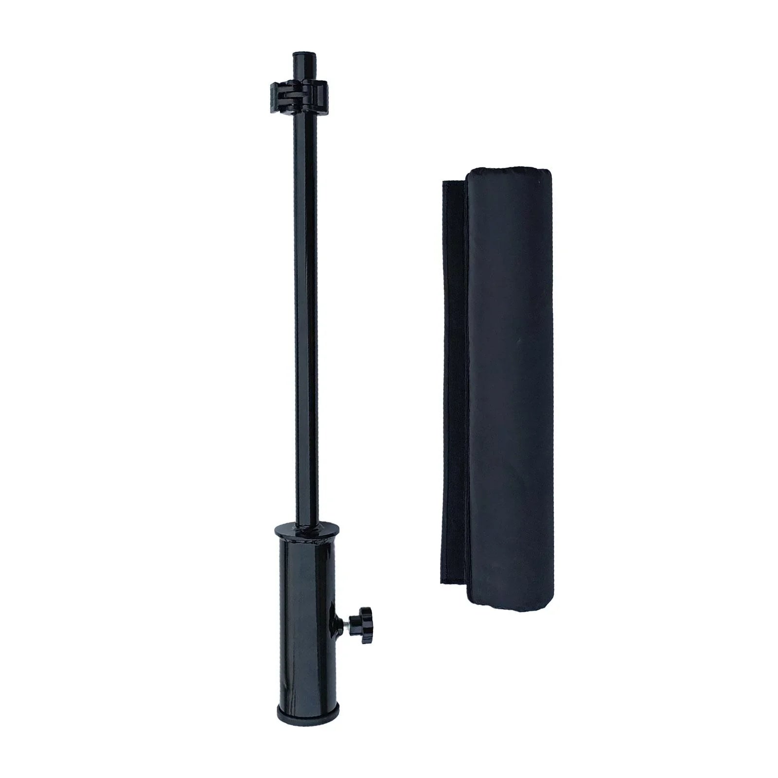 Fitness Barbell Deadlift Training Handle Attachment Exercise for 2 inch Bar Landmine Attachment for Weight Lifting Triceps Biceps Accs Bar with protective