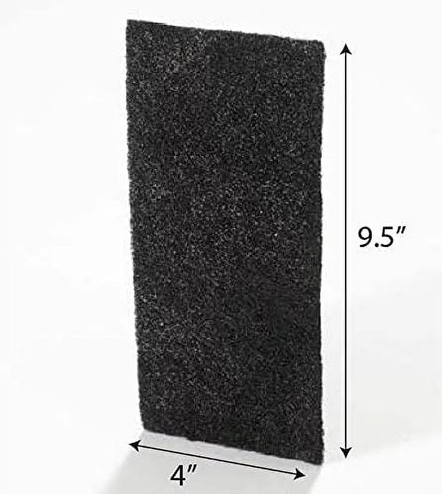 3-in-1 True  Activated Carbon Air Filter Replacement with Pre Filter For Holmes  Smoke Grabber - Air Purifier  (4  Filters + 4 Carbon Filters)