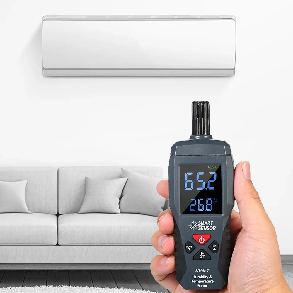 Humidity &  Meter High Accuracy Digital  Display Humidity Hygrometer  Meter  Gauge Tester