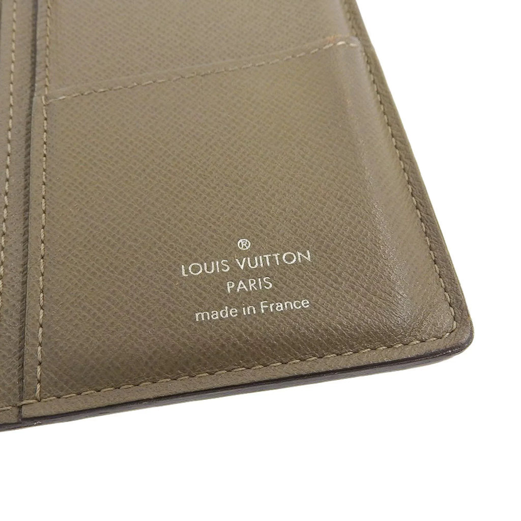 Pre-Owned Louis Vuitton   Taiga Portefeuille Brother Bifold Long Wallet Ural  (Good)