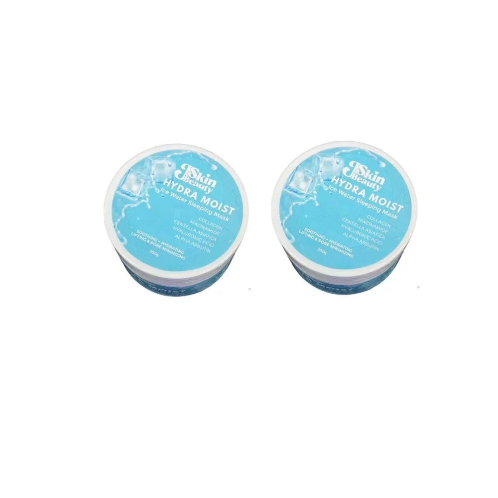 2 Jars  Skin Beauty Hydra Moist Ice Water Sleeping Mask -