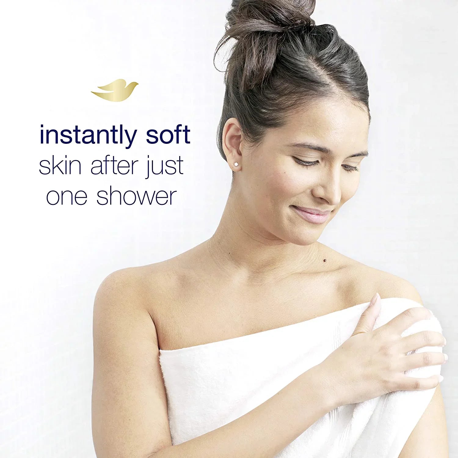 Dove Shower Foam Foaming Body Wash Deep Moisture Nutrium 13.5 oz (Pack of 3)