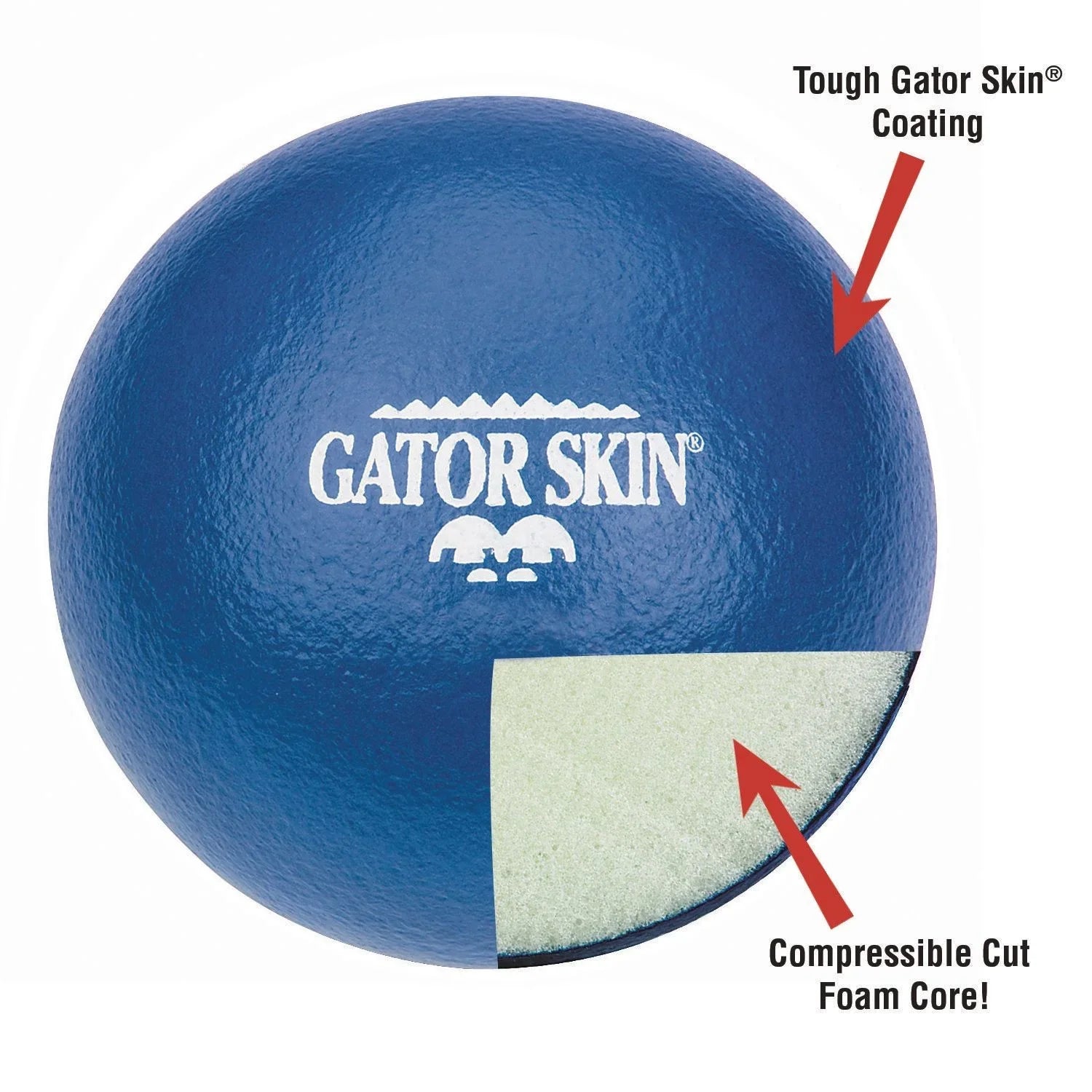 Gator Skin® Big Bounce Ball Set,  6” (Set of 6)