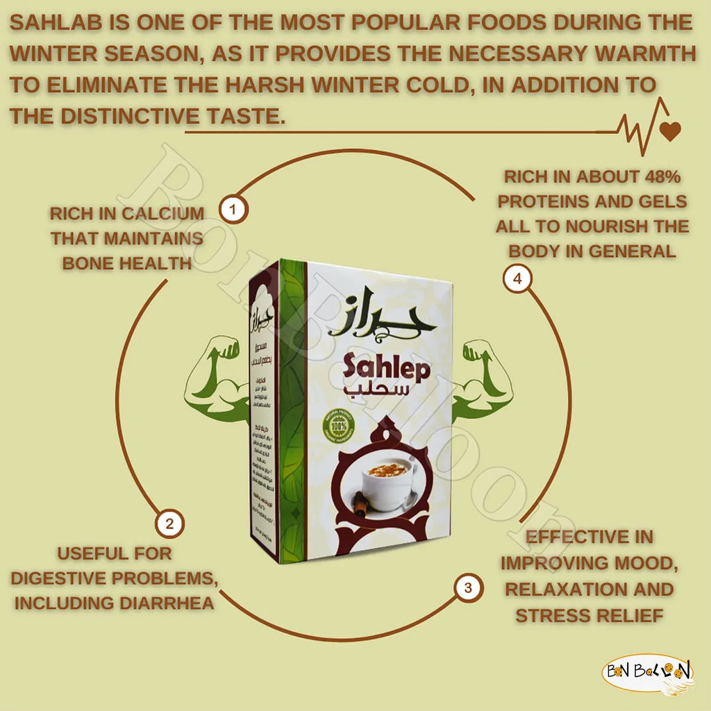 Exquisite Egyptian Tea Drink:  Delightful After-Meal Dessert - No Sugar, No Preservatives - 1 Pack = 8.82 Oz 250 Gm - Perfect for Everyone - Non-, Kosher, Halal Certified