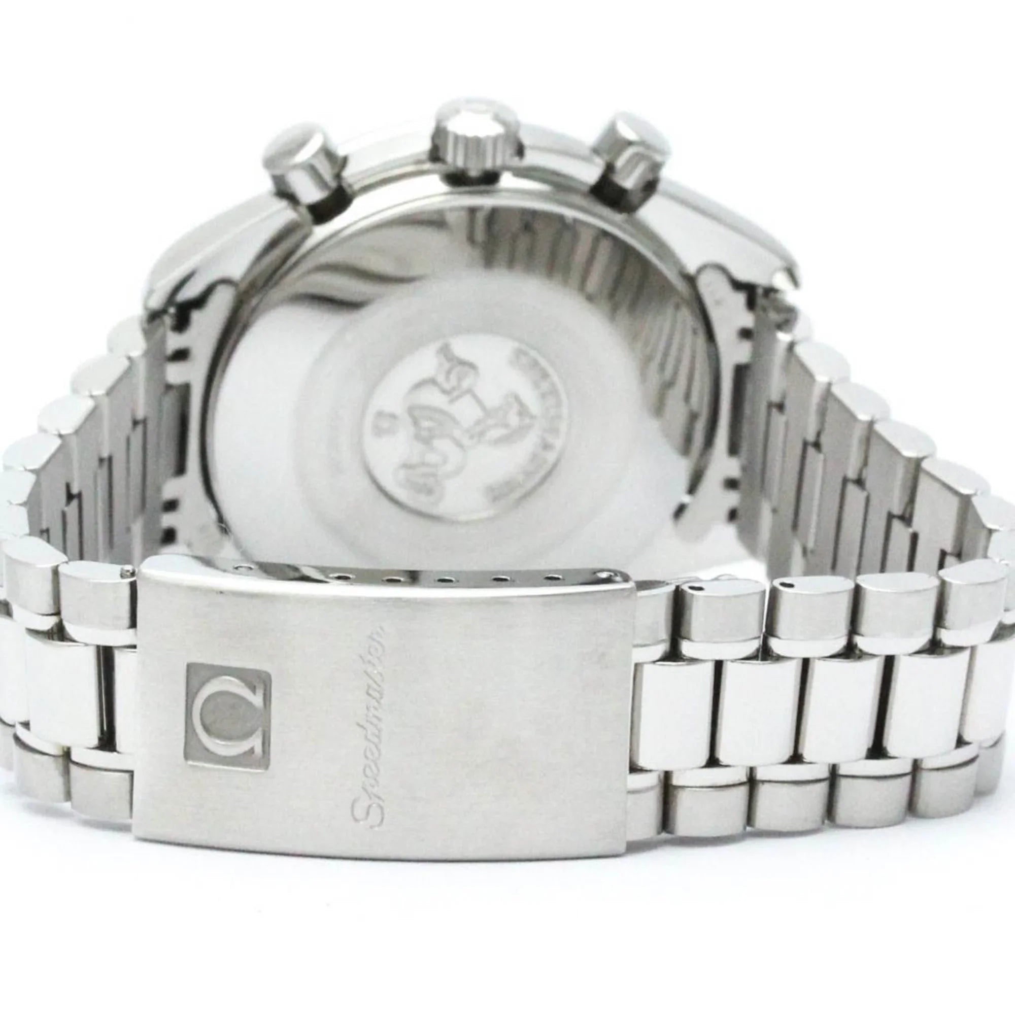 Pre-Owned Polished  Speedmaster Automatic Steel Mens Watch 3510.50  (Good)
