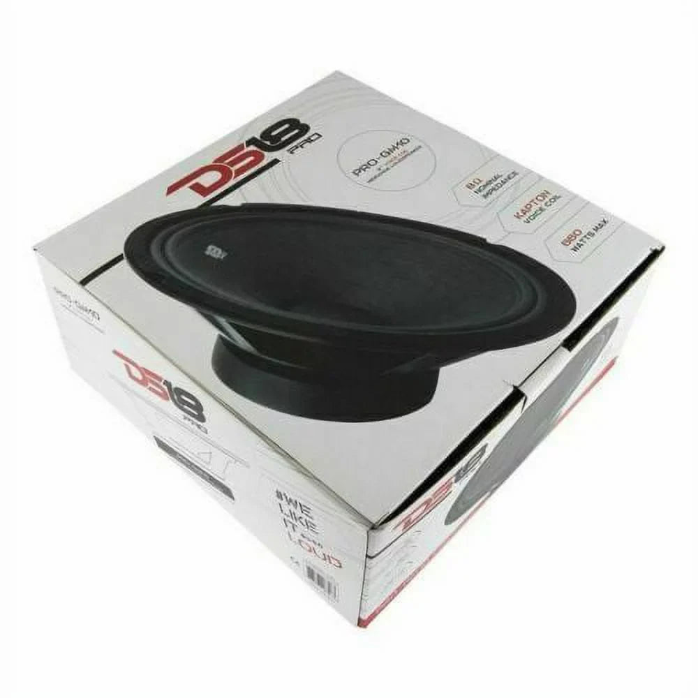 Pro  10 Inch 660 watt Max 8 Ohm Mid Range Car and Truck Door Loudspeaker
