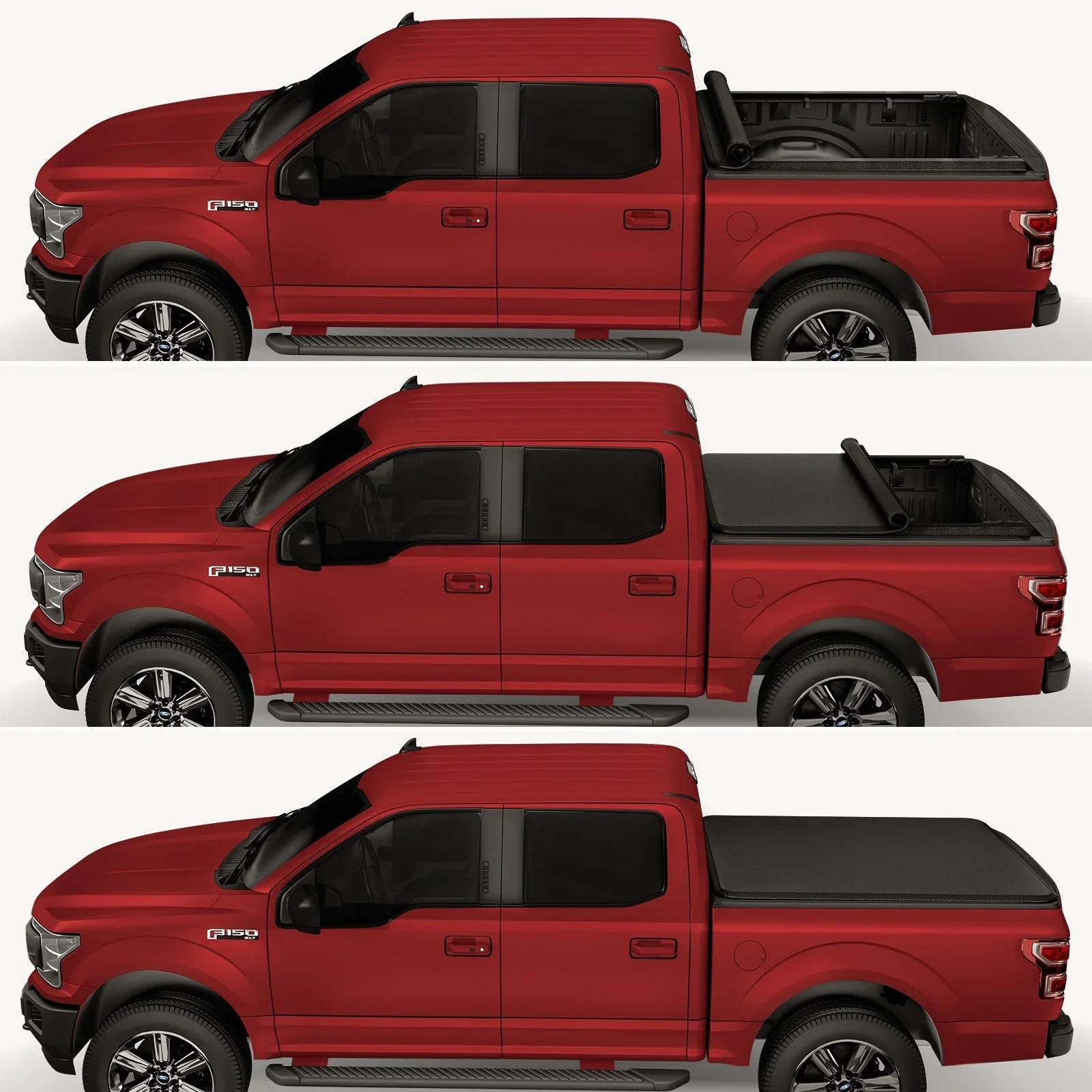Kikito Vinyl Soft Roll-Up Tonneau Cover Truck Bed for 2022-2024 Tundra 6.7FT (78.7") Bed w/o Trail Edition (for Models Without The Deck Rail System)