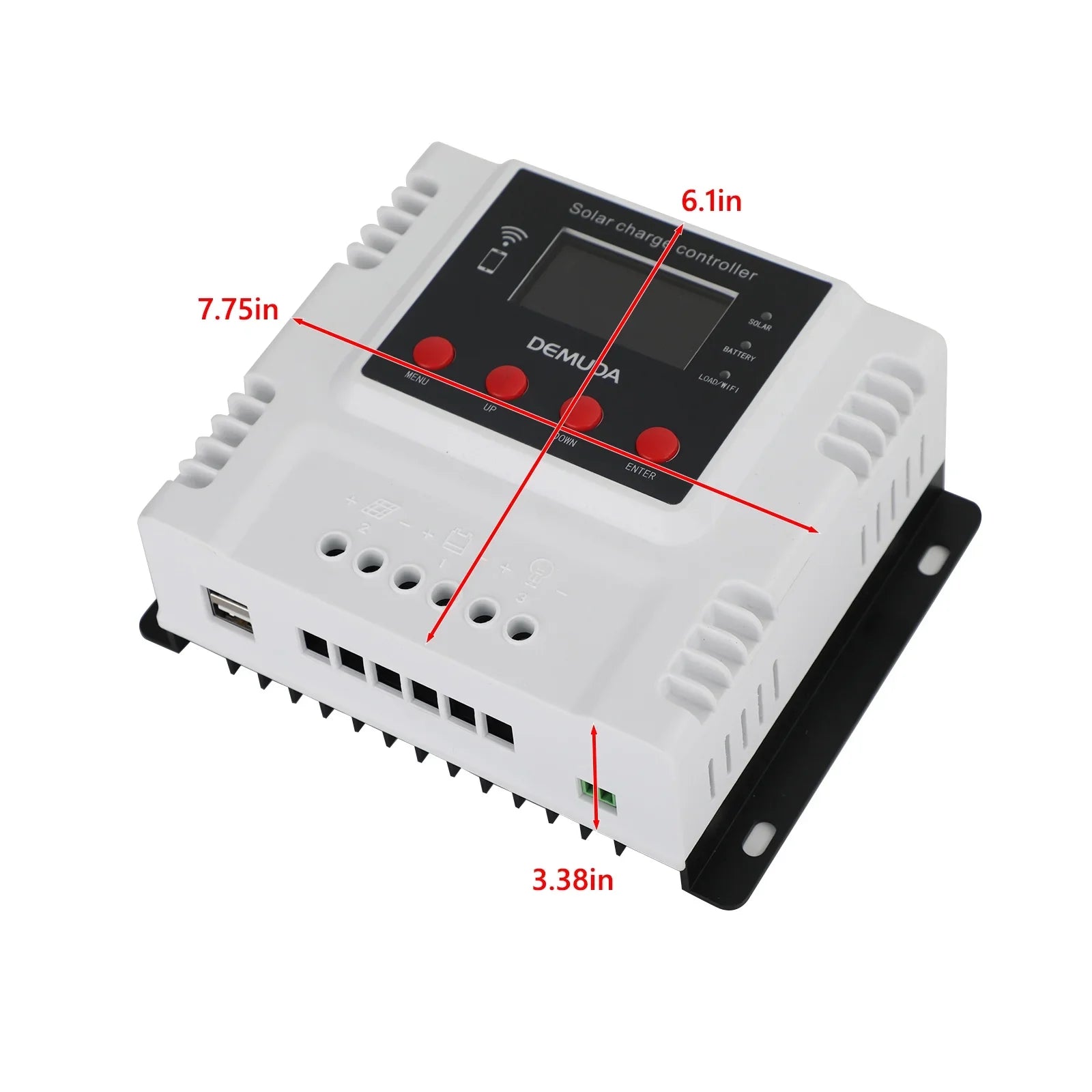 60A 12V 24V 48V Solar Charge Controller For Lifepo4 Lead Acid Gel Battery