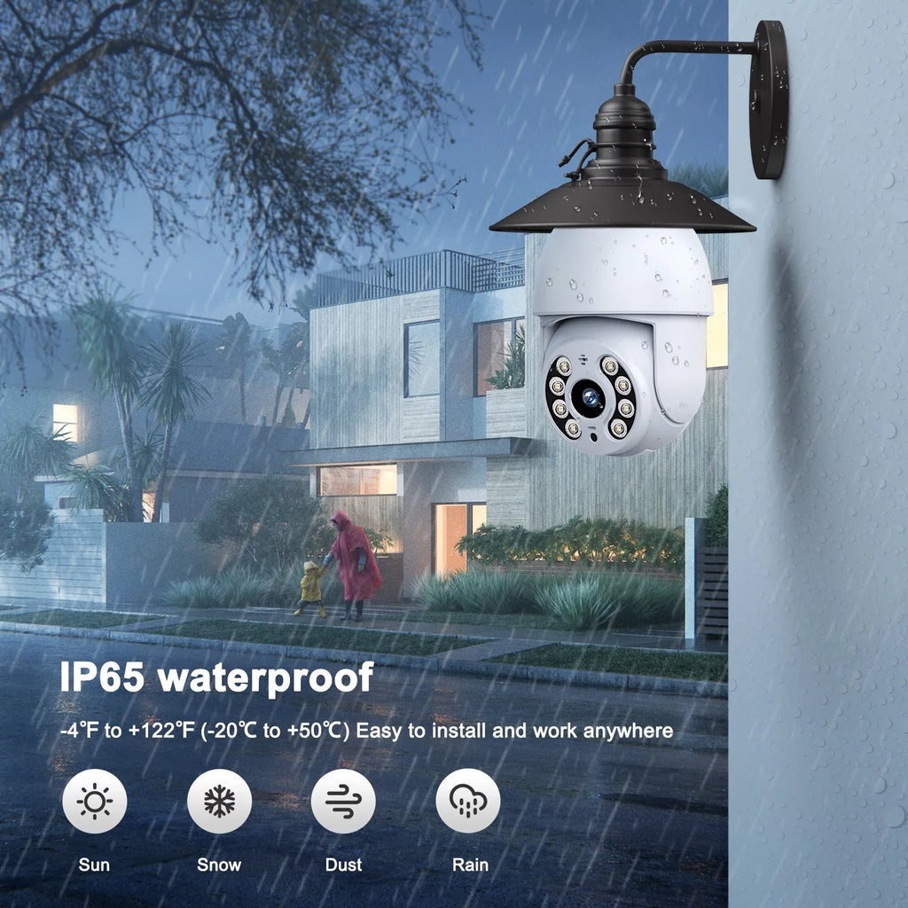 Toguard 2 Packs  2K/4MP WiFi Light Bulb Security Camera Outdoor Indoor  Wireless Dome Surveillance Camera