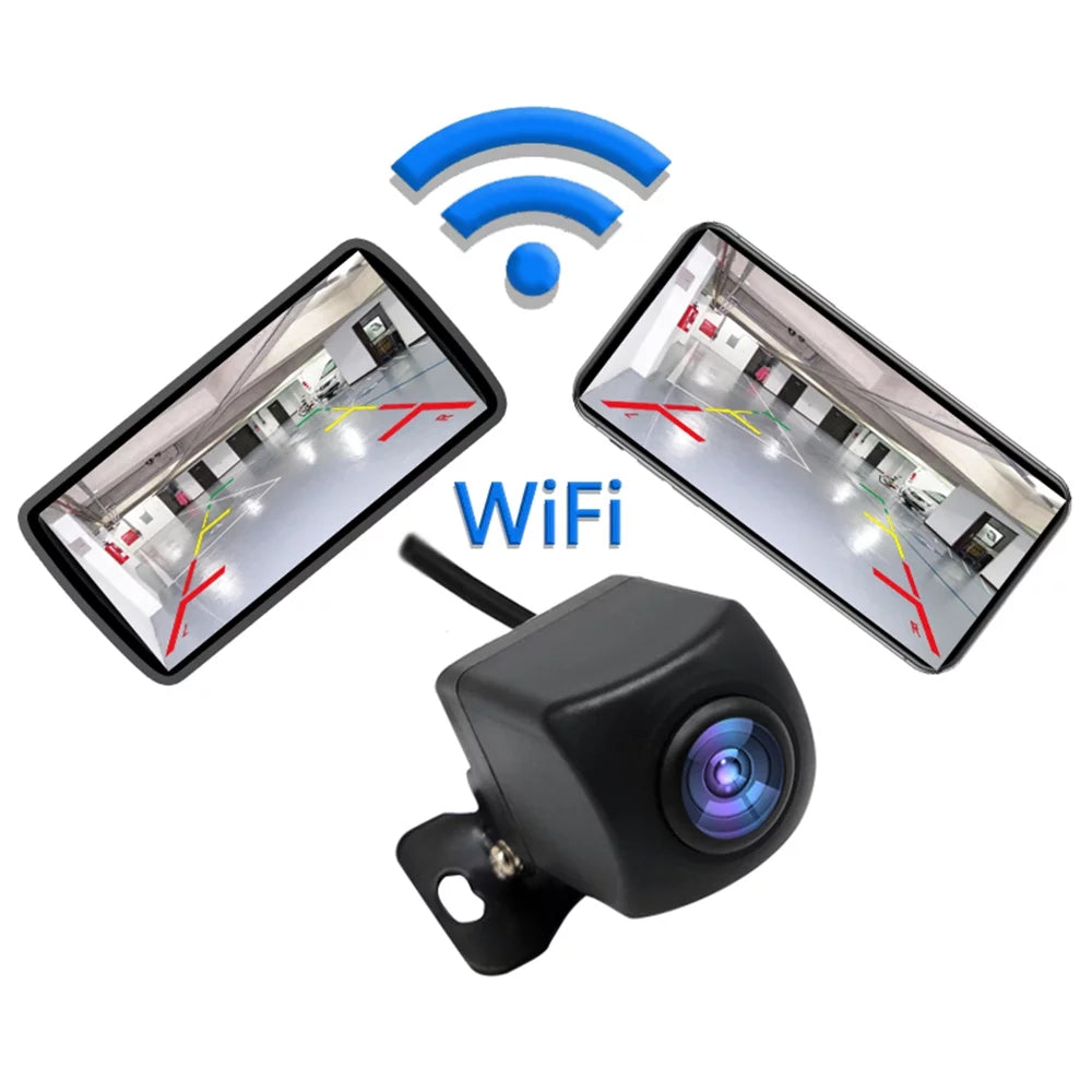 Wireless Backup Camera   Rear View Camera for Car, Vehicles, WiFi Backup Camera with Night Vision,  Waterproof  Wireless Reversing Monitor