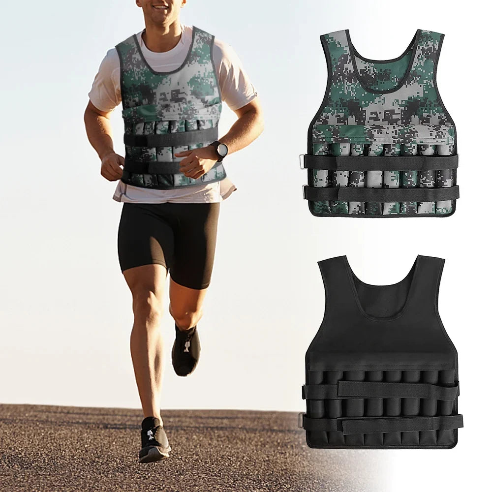 Apexeon Adjustable Weighted Vest for Exercises and Fitness - Enhance Muscle Building and Weight Loss Efforts