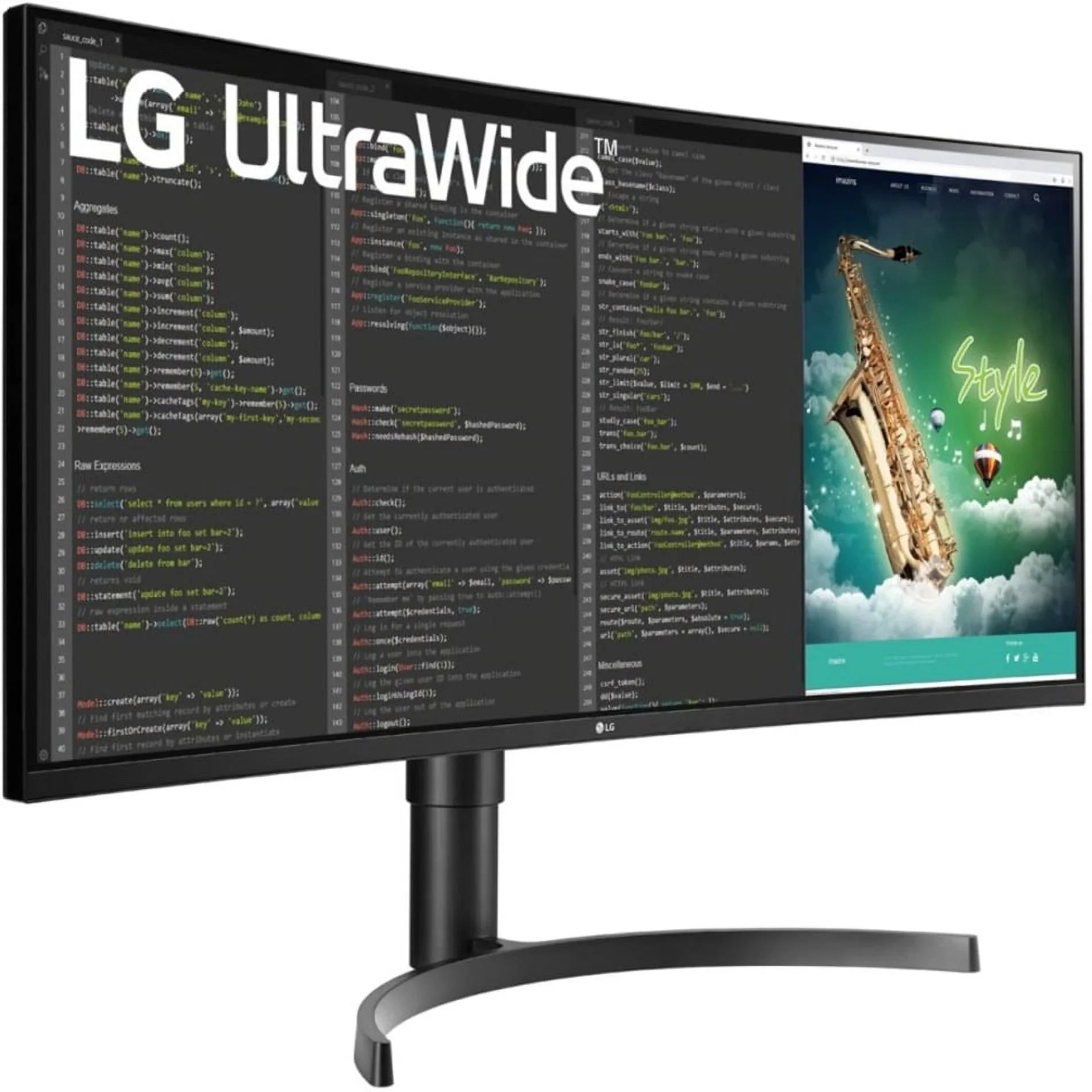 Ultrawide 35WN65C- 35" Class  Curved Screen Gaming  Monitor, 21:9