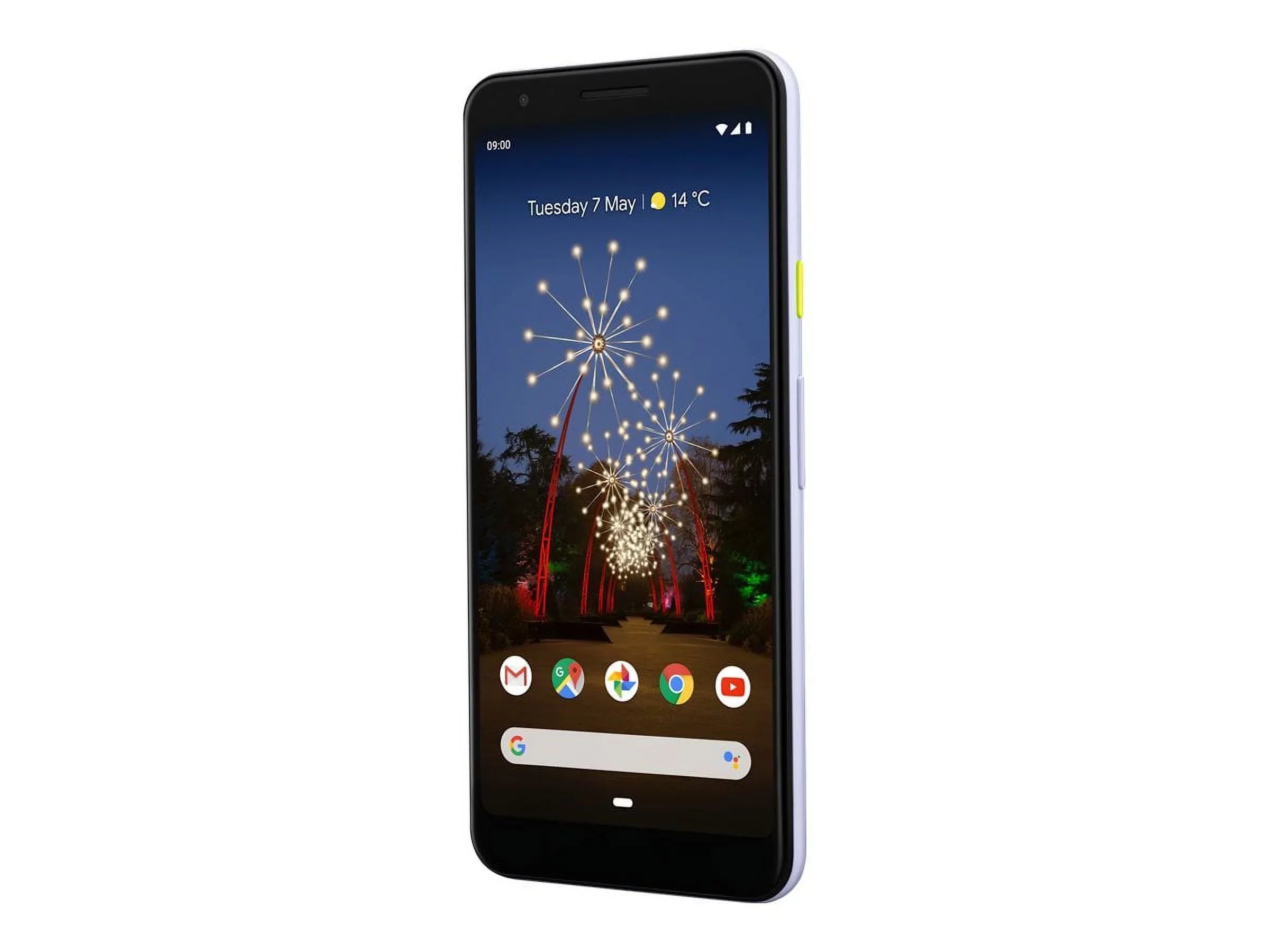 Google Pixel 3a - 4G smartphone -  4  / Internal Memory 64  -  display - 5.6" - 2220 x 1080 pixels - rear camera 12.2  - front camera 8  - purple-ish